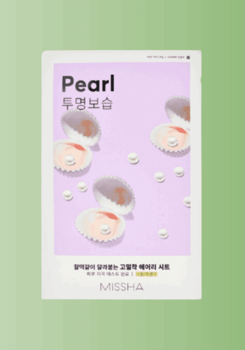 Untitled-4 (10) Missha – Airy Fit Sheet Mask – Pearl, 19g